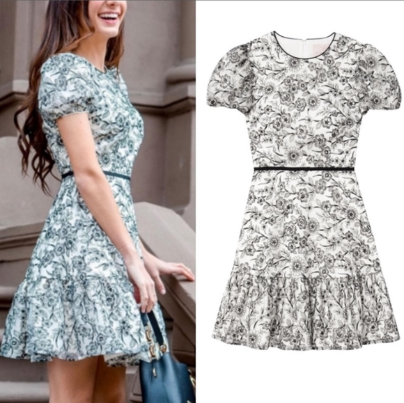 Gal Meets Glam Viola Raffia Floral Embroidered 0 - Picture 3 of 10